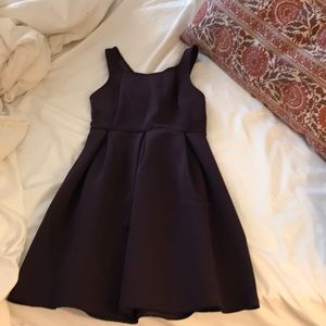 Express Dark purple express cocktail dress